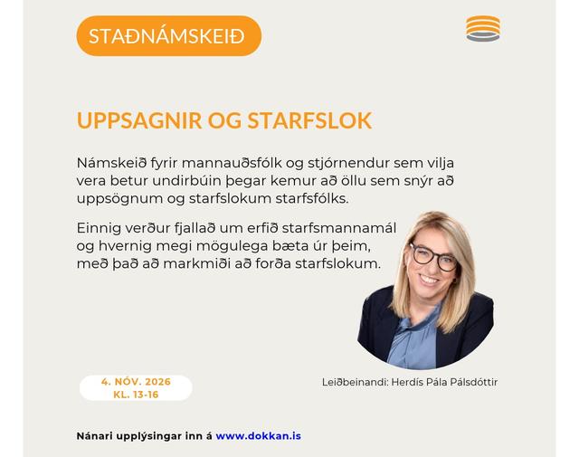 Uppsagnir og starfslok
