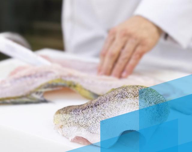 Flökun og meðhöndlun á fisk
